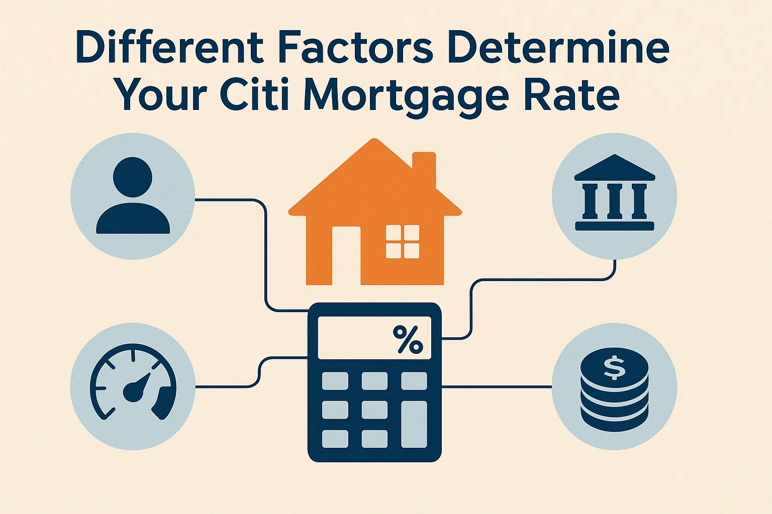There are 9 key factors affecting Citi mortgage rates.