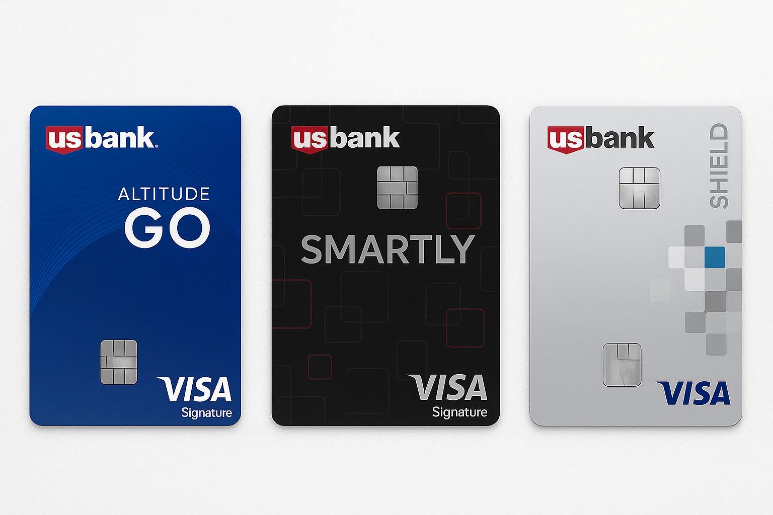 There are 3 main featured US Bancorp Credit Cards
