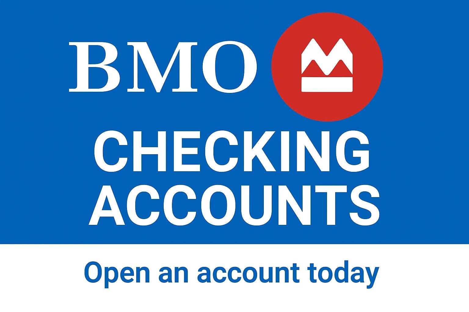 BMO checking accounts are flexible and fit diverse financial needs.