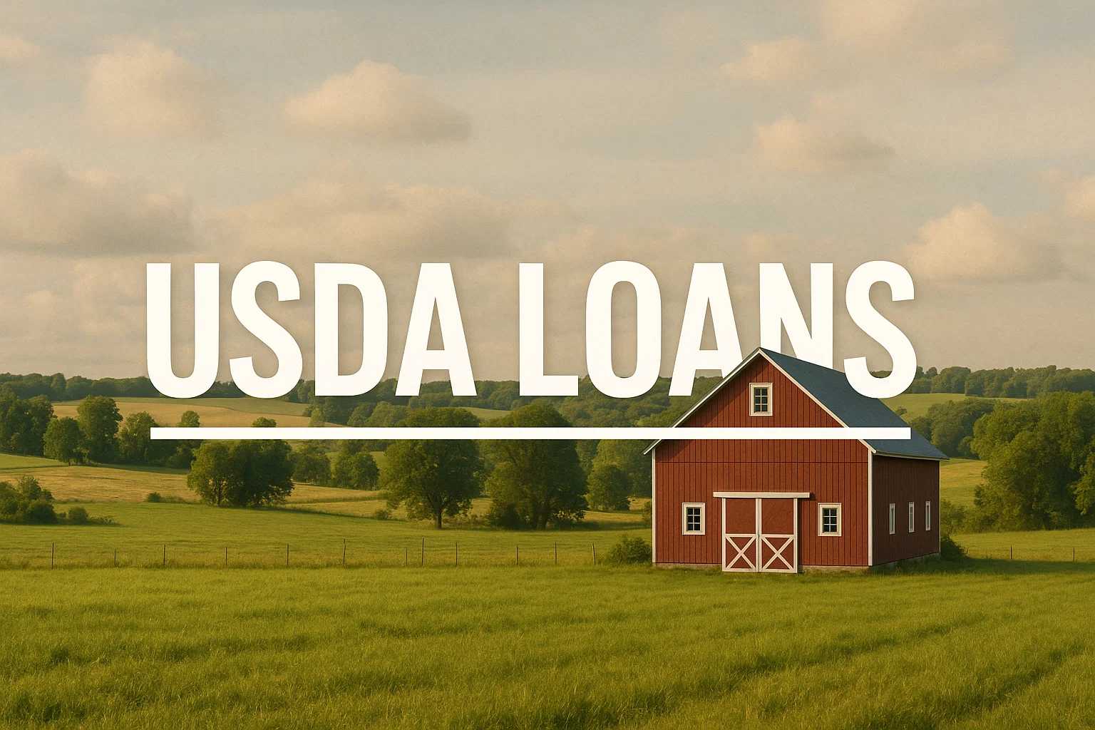USDA Loans: Making rural dreams a reality with zero down payment.