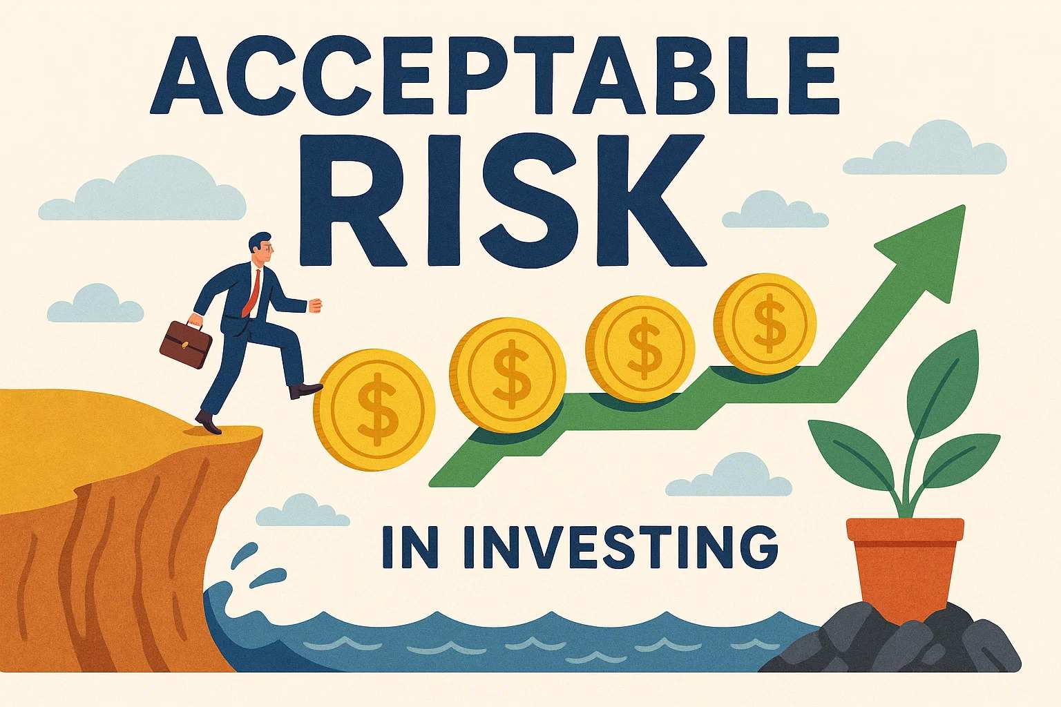 You need to define the level of risk that you can tolerate when investing.