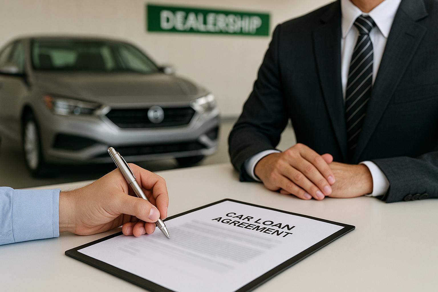 Auto Loans Documents and Application