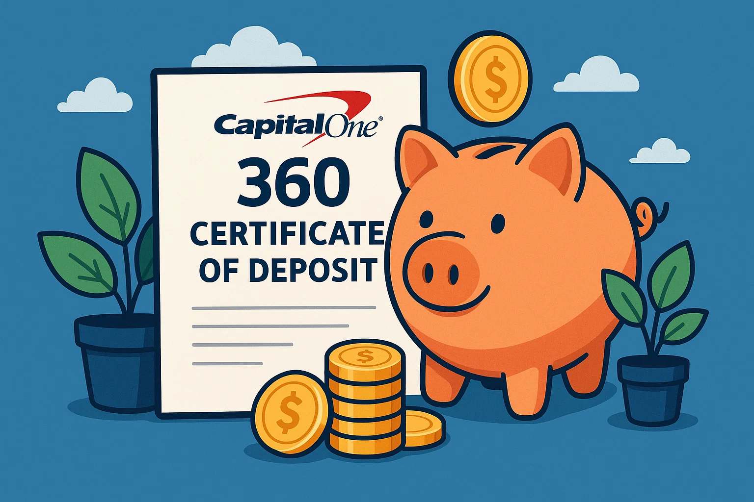 Capital One 360 CDs also offers several benefits for users.