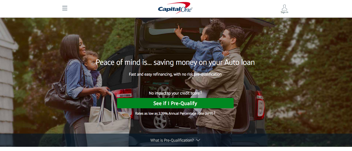 Capital One Auto Refinance