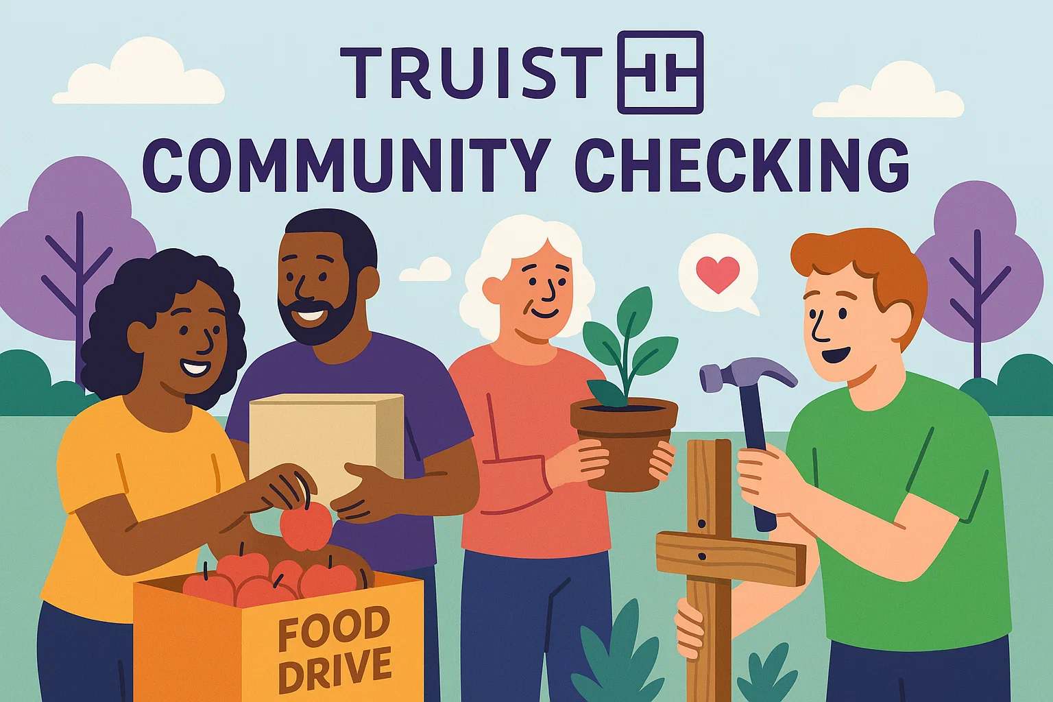 Community Checking is an excellent option for nonprofit organizations, local groups, and community-driven initiatives.