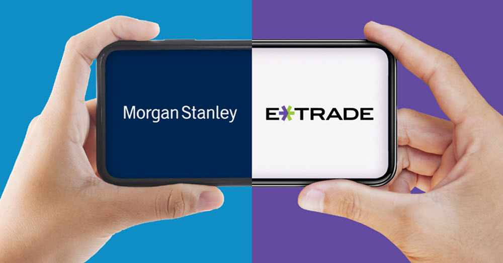 Etrade and Morgan Stanley