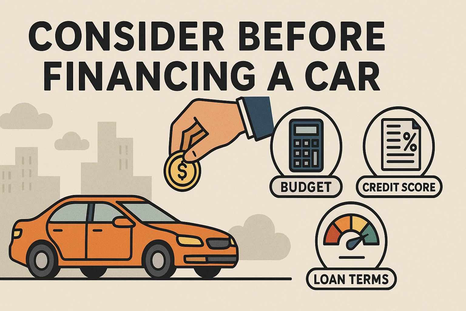 There are many factors you need to consider before buying a car.