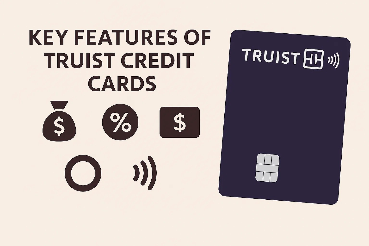 There are many advantages that make Truist credit cards become popular.
