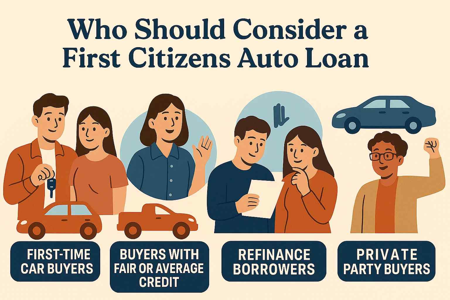 These car loans cater to a broad range of buyers through flexible terms and tailored support.