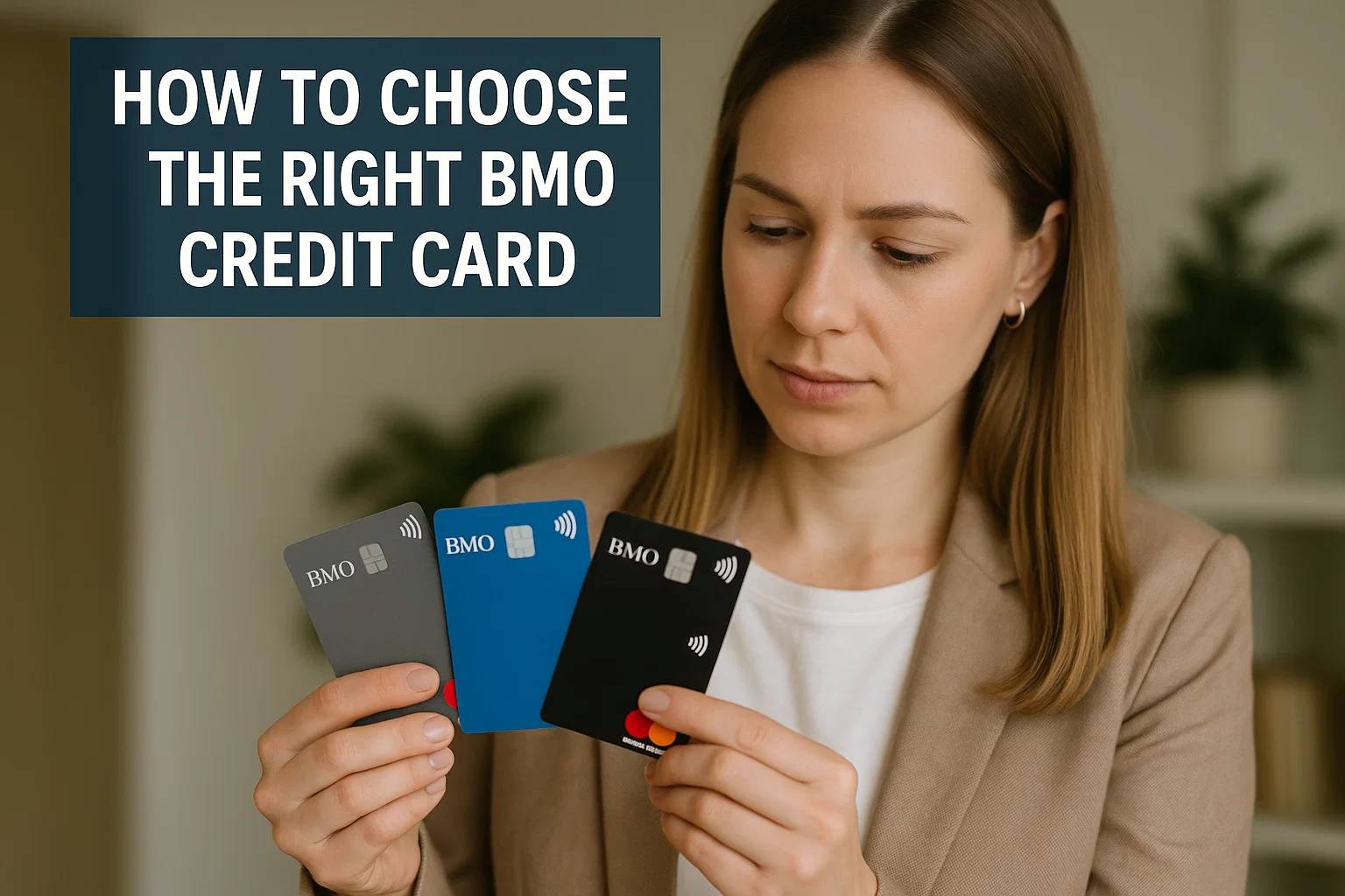 Choosing the right BMO credit card depends on your spending habits, financial goals, and desired perks.