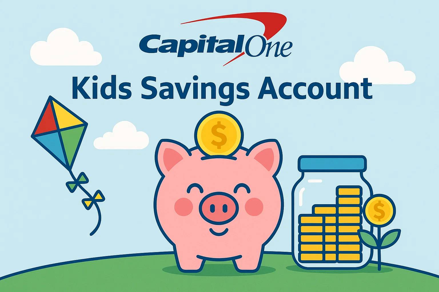 The Capital One Kids Savings Account is an ideal way for families to introduce children to banking.