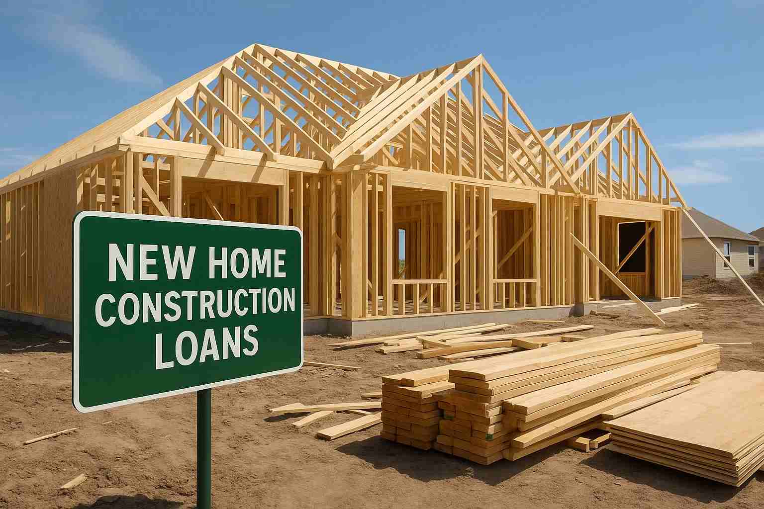 A new home construction loan is a short-term First Citizens home loan that finances the building of a home from the ground up.