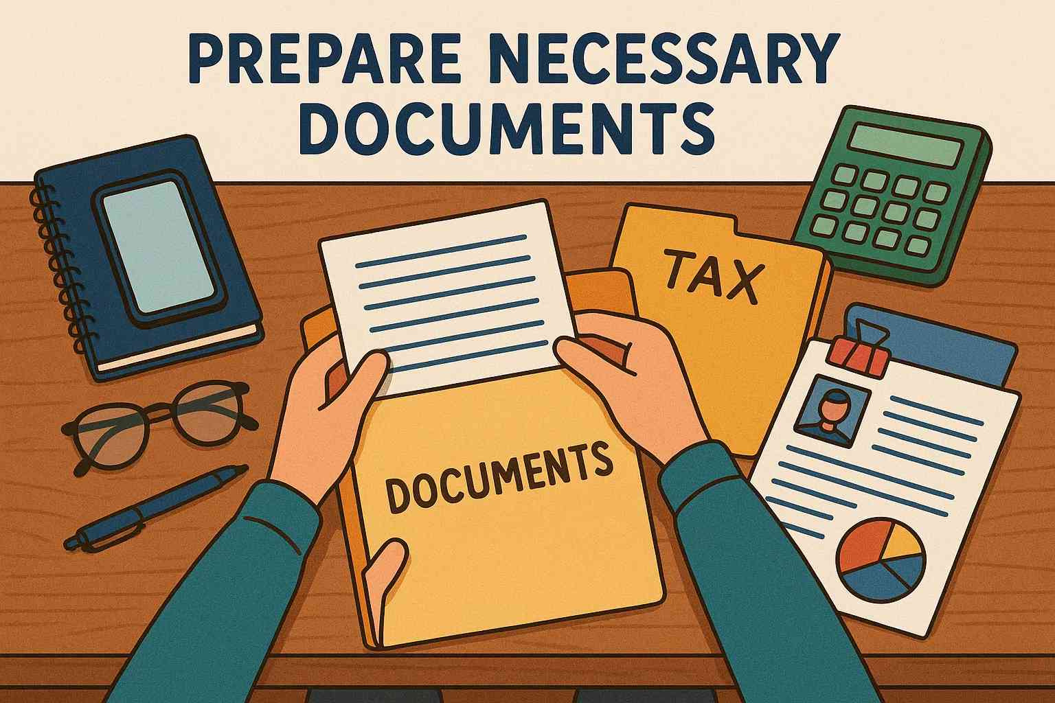 Preparing these documents in advance helps your application proceed smoothly and minimizes potential delays.