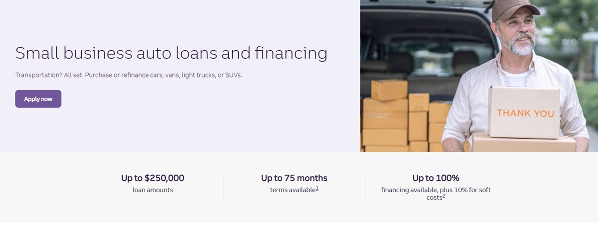 Truist small business auto loans