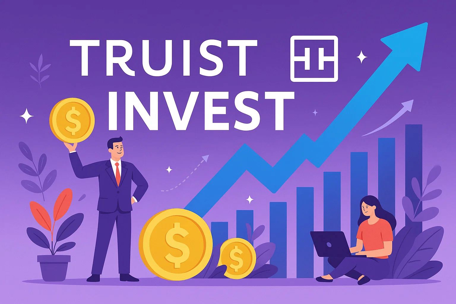 Automated investing with real advisor access only at Truist Invest.