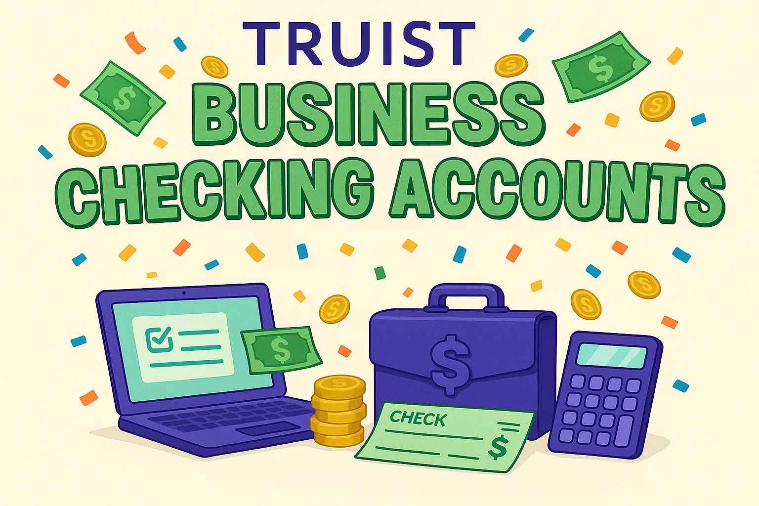 Truist business checking provides a balanced banking solution for entrepreneurs and nonprofits with essential transaction features.