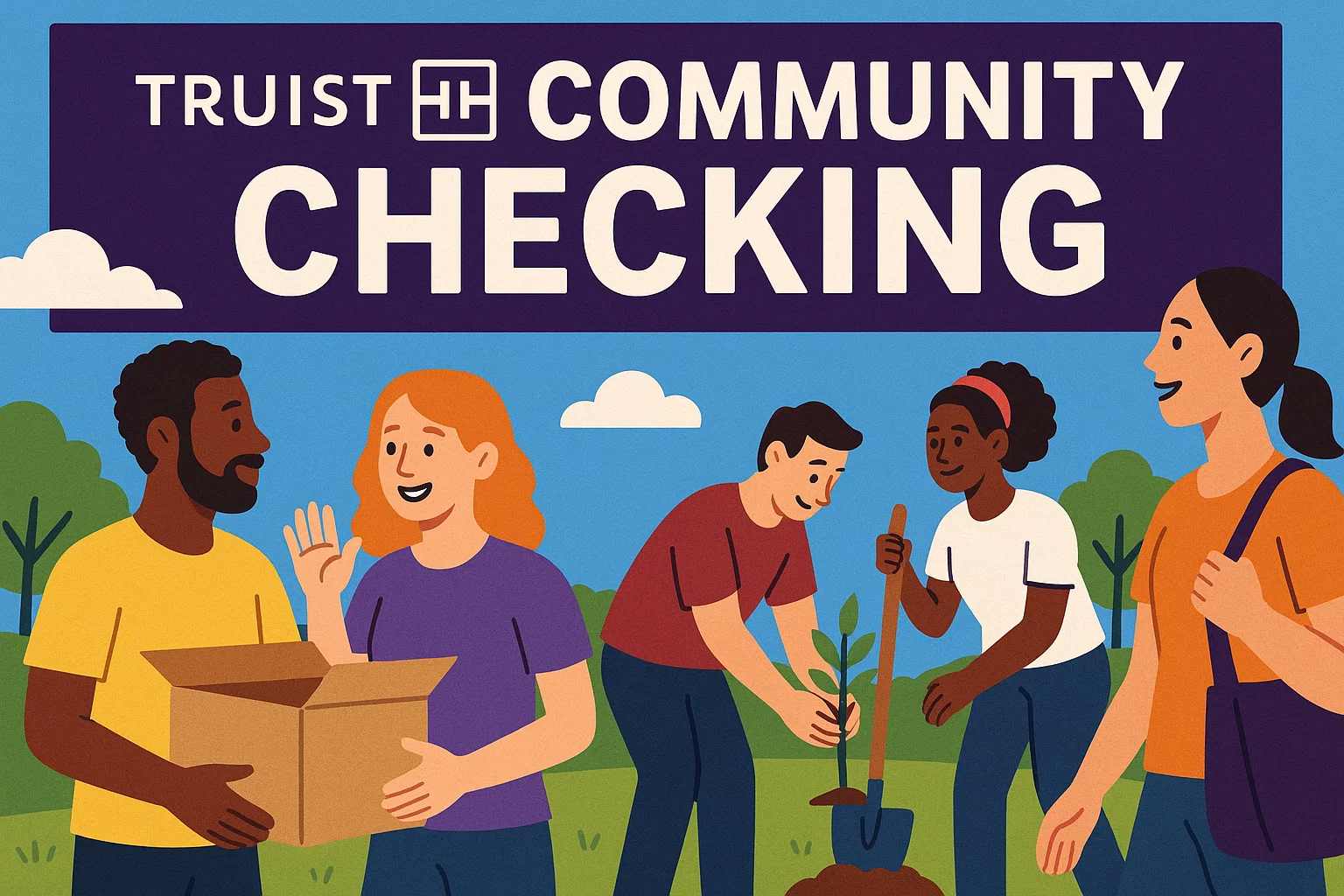 Truist Community Checking is tailored for nonprofits and community-focused organizations.