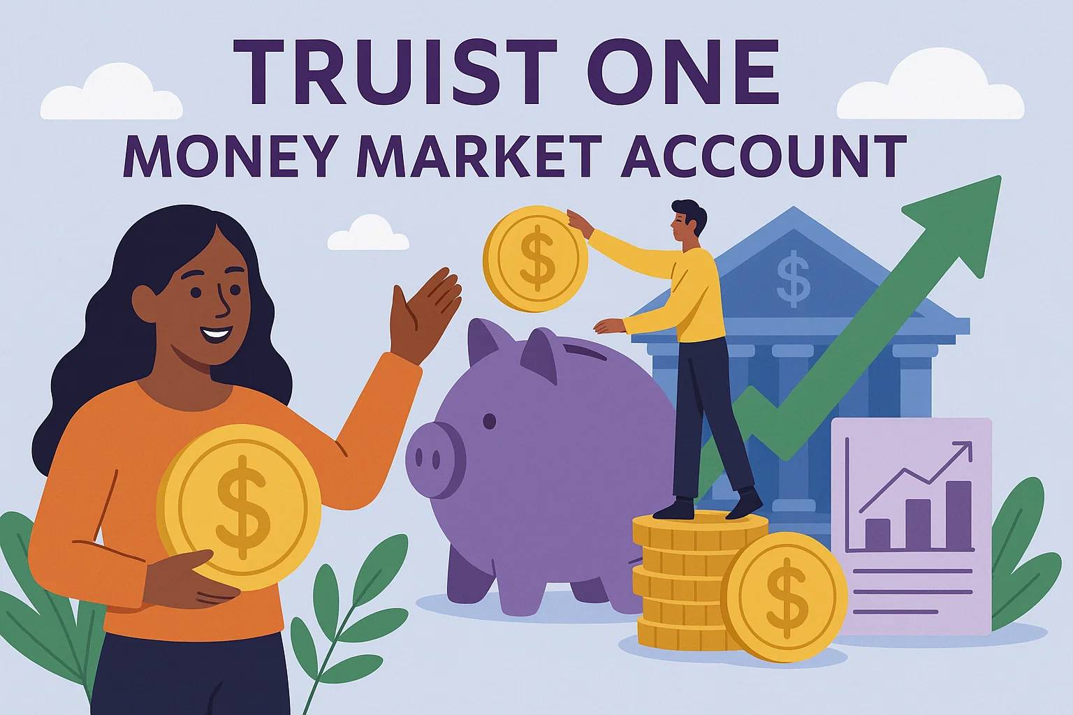 Truist One Money Market Account lets you access funds directly with a debit card or checks.