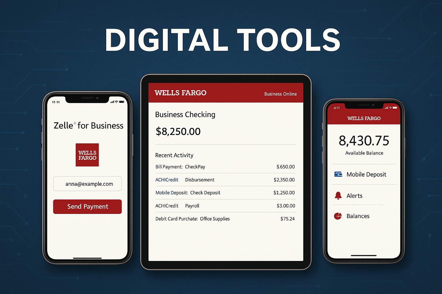 Types of Business Services at Wells Fargo