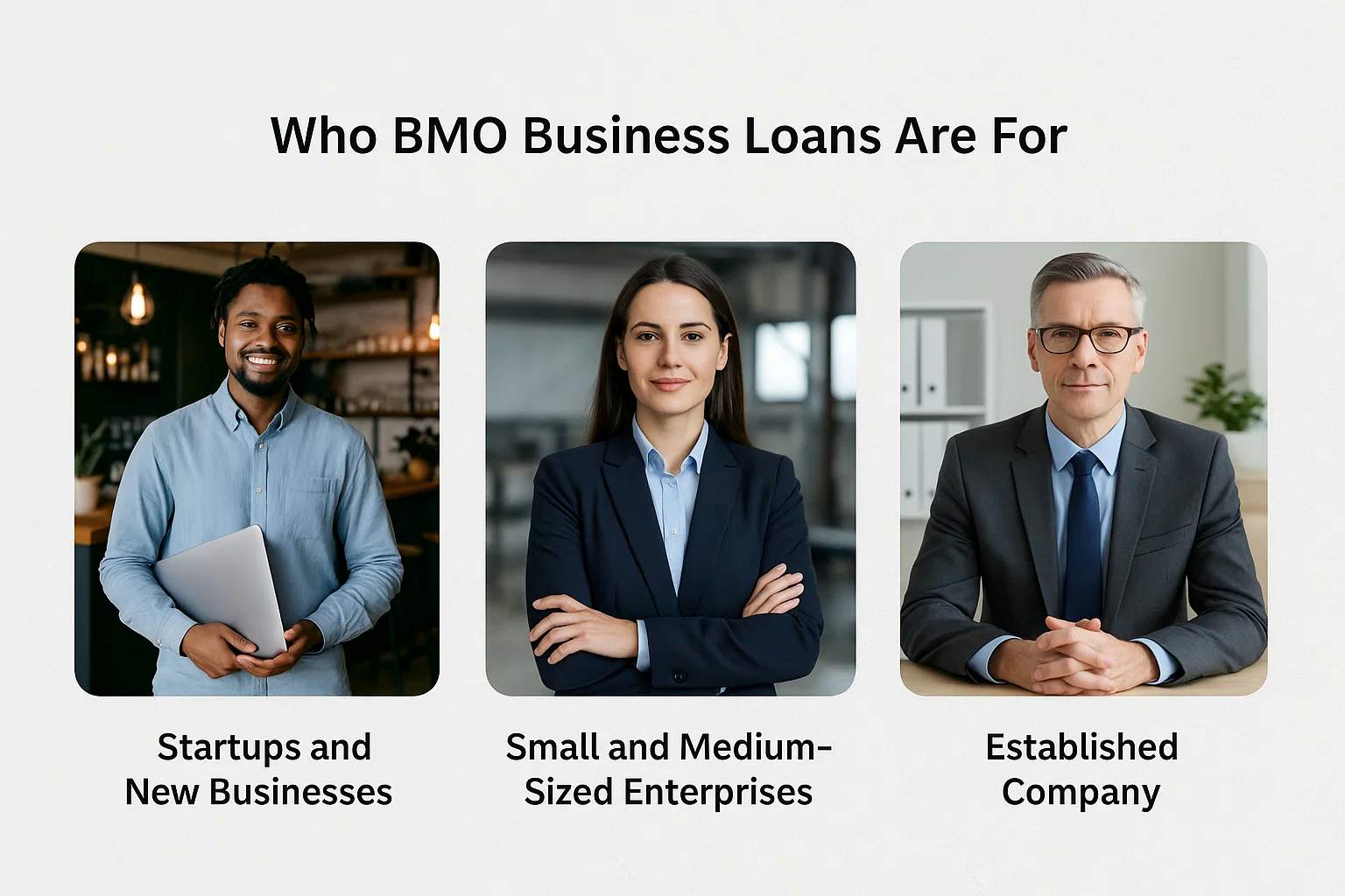 BMO Business Loans support companies through every stage of growth.