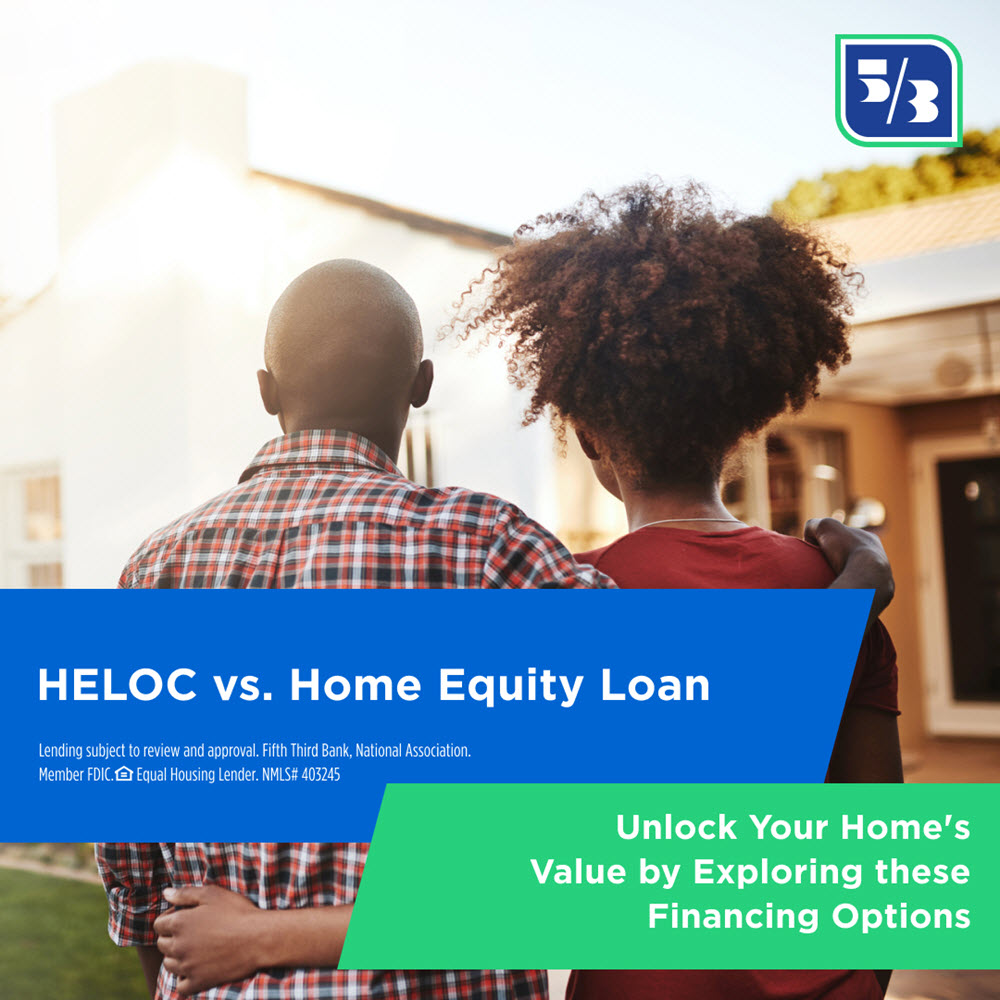 Fifth Third Bank home equity products