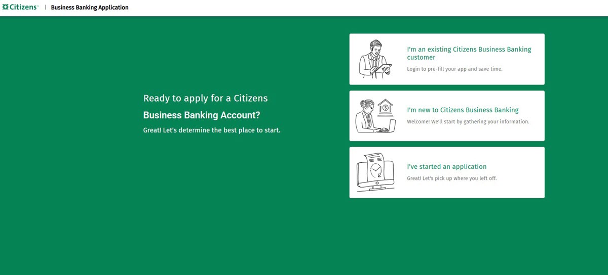 How to apply for a Citizens Bank business account