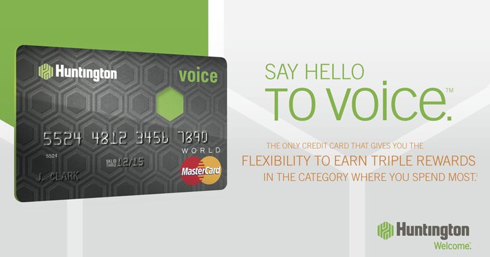 Huntington Voice credit card