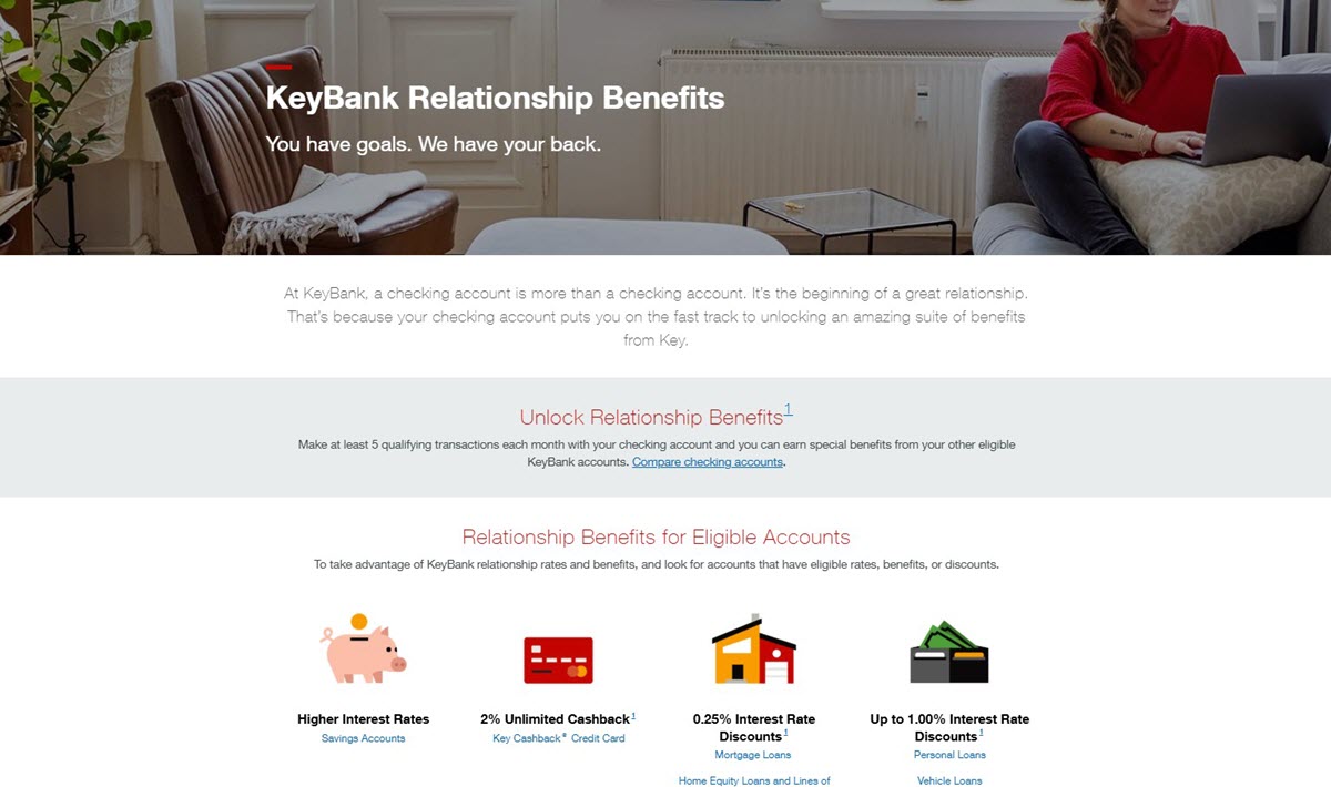 Relationship discount for KeyBank auto loans