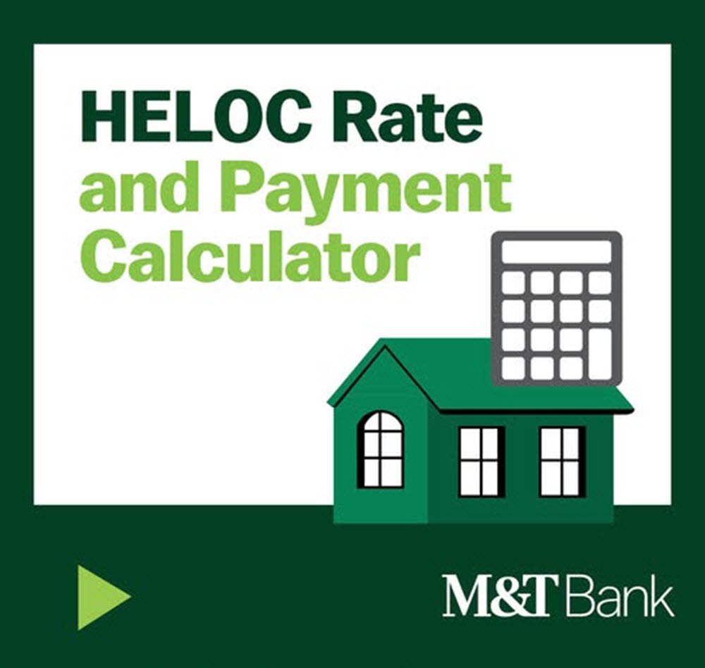 M&T Bank home equity loan calculator