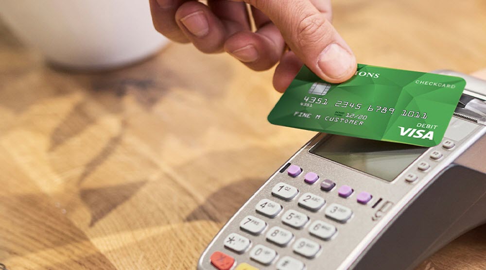 Regions Bank business debit card