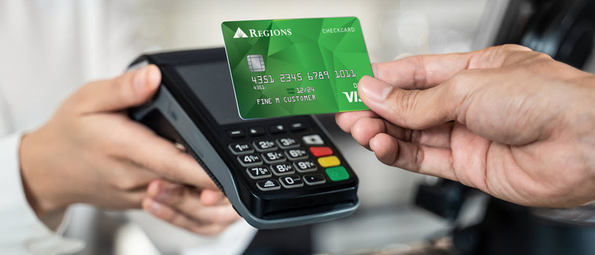 Regions Bank checking account options