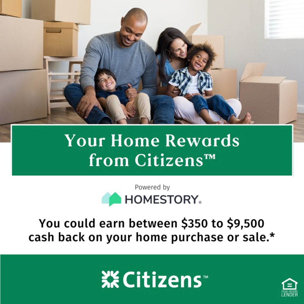 Citizens Bank's Your Home Rewards program