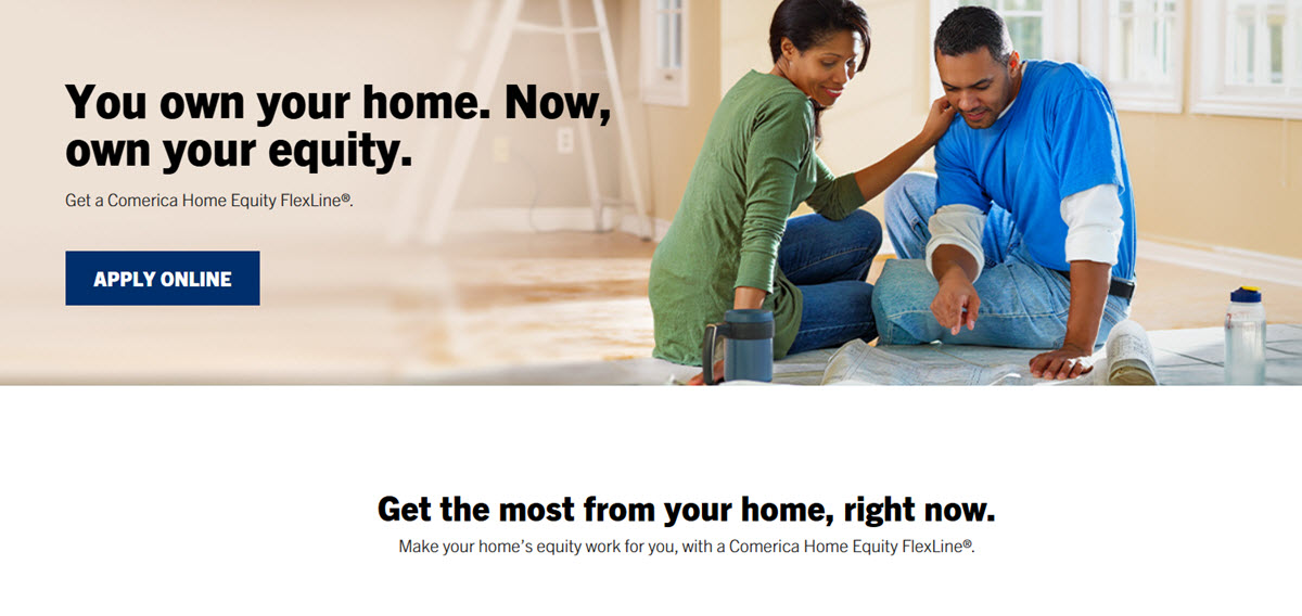 Comerica Home Equity Flexline