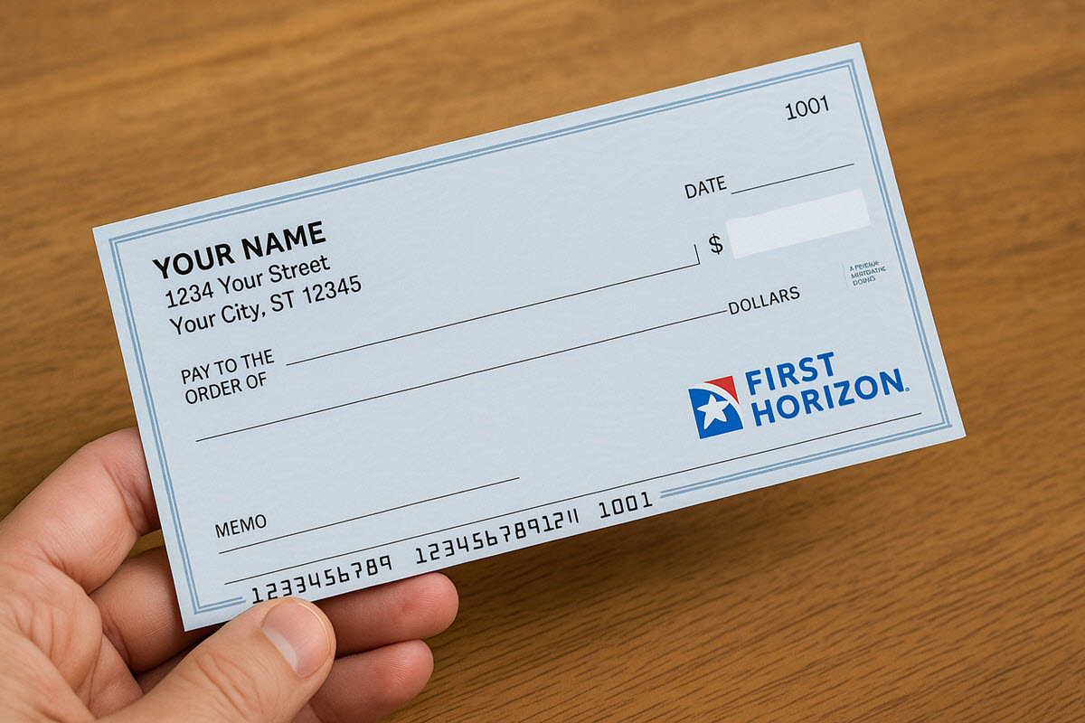 First Horizon checking account